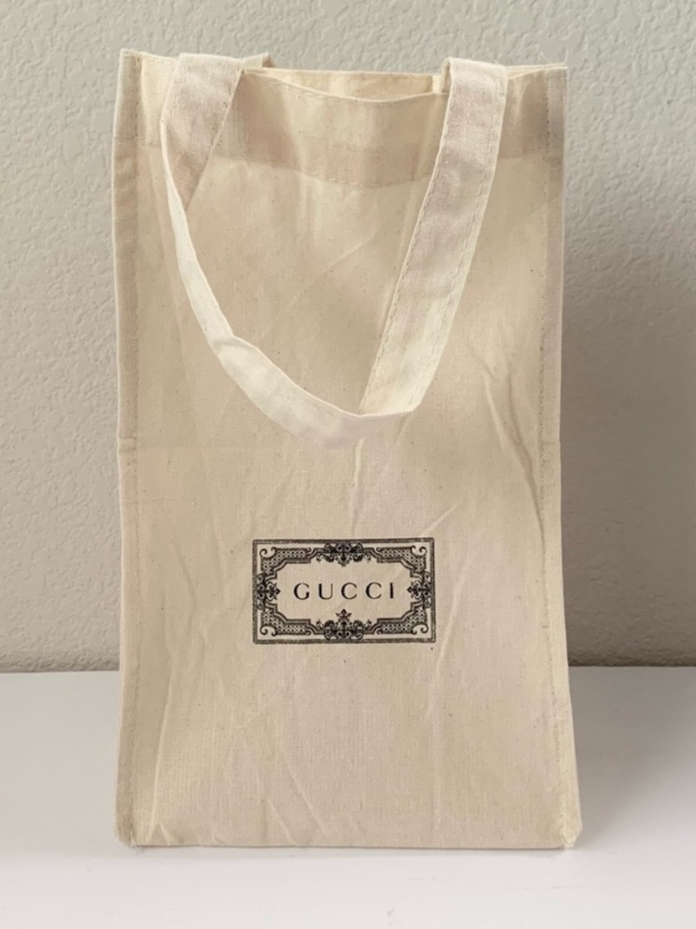 Gucci canvas mini tote bag